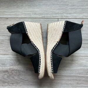 Gentle Soles by Kenneth Cole Elastic Wedge Espadrille  Sandals, Size 8.5